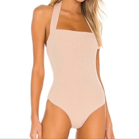 Superdown Candice Halter Bodysuit - Picture 2 of 7